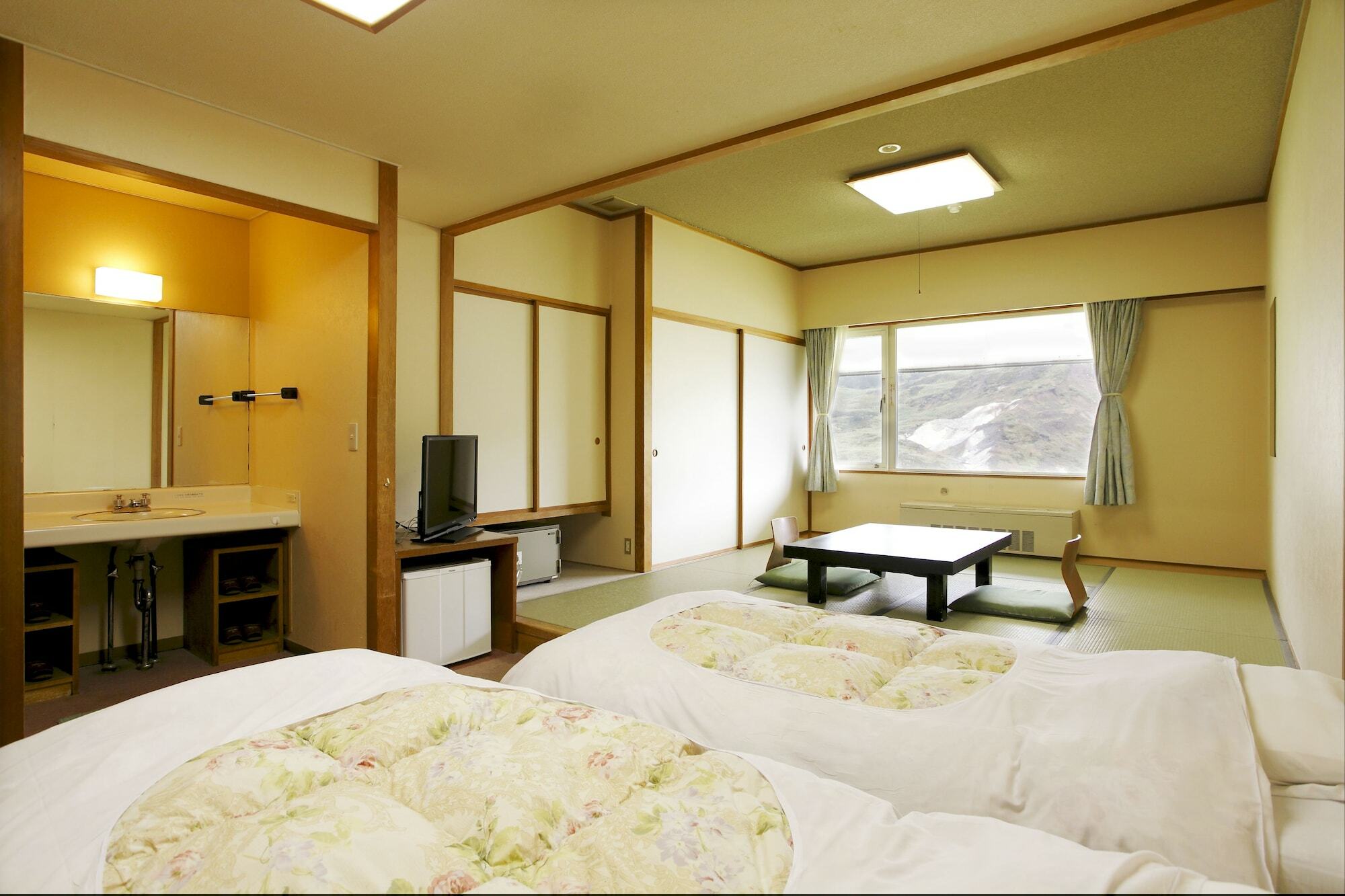 Manza Juraku All-Inclusive Hotel Tsumagoi Exteriör bild